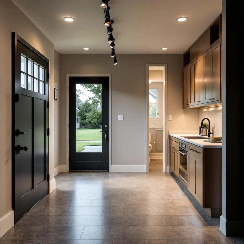 Converted garage turned bright studio apartment